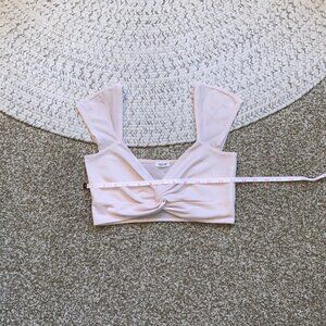 Garage - Chalk Pink - Twist Front Top - S